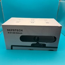 DEPSTECH 4K DW49 HD 8MP Webcam Microphone Remote Brand New Open Box Space Gray picture