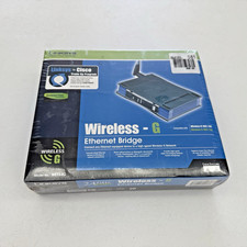 Linksys Wireless-G Ethernet Bridge Model No. WET54G 2.4GHz Factory Sealed picture