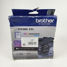 New Brother LC3033BK XXL Black Ink Cartridge Super-High-Yield 3000+ EXP 11/2026 picture