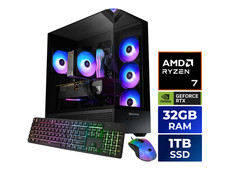 iBUYPOWER Element Gaming PC Desktop - AMD Ryzen 7 8700F, NVIDIA GeForce RTX 5060 picture
