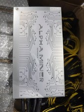 8x Alpha Miner 2600W PSU AM-PSU-2620 Mining AI GPU Rig 180-280V 24x 8pin PCIe  picture