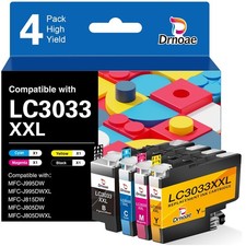 LC3033 Ink Cartridges Replacement for Brother LC3033 BK/C/M/Y Ink Cartridges LC picture