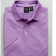Traveler Collection Traditional Fit Stripe Short-Sleeve Polo Shirt picture