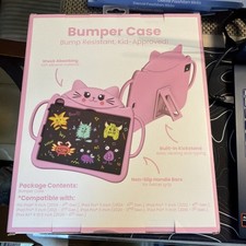 VIVITAR - Kids Bumper Case Cat Design - For iPad/Pro/Air 11inch See Description picture