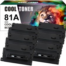 6PACK CF281A Toner Cartridge for HP Enterprise M605X M606DN M606X MFP M630f 81A picture
