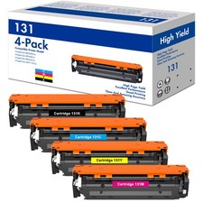 4PK CRG131 131 BYCM SET Laser Toner For Canon ImageCLASS MF8280Cw MF624Cw 628Cw picture