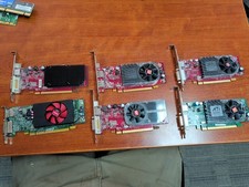 Lot Of 6 Radeon Cards 0F9P1R, 2-Ati-102-a924, 0w459d, 0x398d, 0hw916 picture