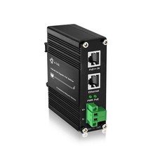 Industrial PoE Splitter IEEE 802.3bt Compatible 24VDC Output DIN Rail Mount picture