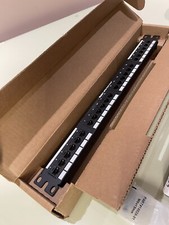 PANDUIT DP245E88TGY 24 Port Flat Punch down Patch Panel PAN-NET Cat5E w/ box picture