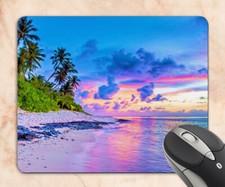 Beach Sunset Mouse Pad picture