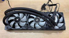 Corsair Hydro Series H150i Pro RGB AIO Liquid CPU Cooler 360mm Radiator picture