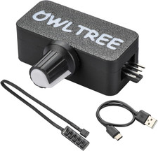 4 Pin 12V PWM Fan Controller with Type C USB Power Cable and 4Pin 5 Way PWM Fan picture