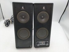 Logitech S-0264A Computer Speakers 3.5mm Jack TESTED w/  picture