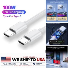 USB-C to USB-C Cable 100W PD Fast Charge Data Cable DIXSG picture