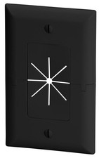 DataComm Electronics Low Profile Cable Management Wall Plate for TVs picture