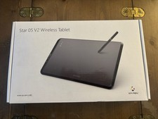 XP-Pen Star 05 V2 Wireless Digital Graphics Drawing Tablet Open Box Read Desc picture
