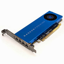 AMD Radeon Pro W3200 4GB GDDR5 Single Slot PCIe x16 4x DP With Mini DP Adapter picture