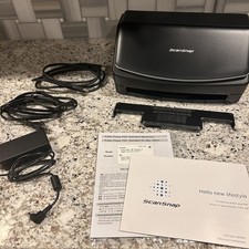 ScanSnap iX1600 Wireless High-Speed Document Scanner w/ Touchscreen & ADF, Black picture