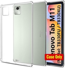 Ultra Thin Shockproof TPU Back Shell Case for Lenovo Tab M11, Clear Silicone Cov picture