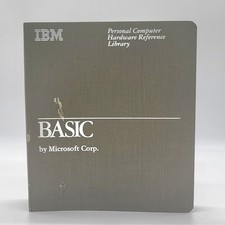 IBM BASIC by Microsoft Corp Reference Library Binder Slipcase 6025010 picture