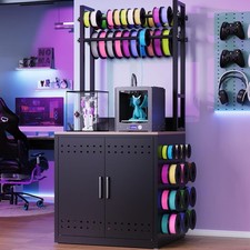 3D Printer Stand with Filament Storage Heavy Duty 3D Printer Table Workstation picture
