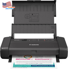 PIXMA TR160 Wireless Portable Printer, 50-Sheet Paper Tray and 1.44