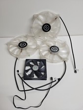 Lot of 4 Cooler Fan For Desktop  3 Pieces Thermaltake 1 Piece Cooler Master picture