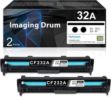 32A Imaging Drum Black Extra High-Yield 2-Pack | 32A CF232A Imaging Drum Replace picture