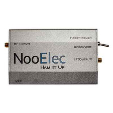Ham It Up RF Upconverter v1.3: Extruded Aluminum Enclosure, Silver; RTL-SDR USA picture