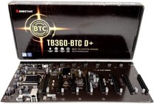 Biostar TB360-BTC D+ (Intel 8th and 9th Gen) LGA1151 SODIMM DDR4 8 GPU picture
