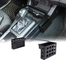 CHEAYAR Shifter Center Console Gears Storage Box with Two Baskets, Black  picture