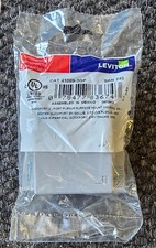 Leviton 41089-2WP QuickPort Housing, 2-port, white Surface-Mount Box picture