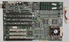 Intel Premiere/PCI II (Plato) ISA Socket 5 Motherboard + Pentium 75MHz + 16MB RAM picture