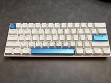 DrunkDeer G60 White US Layout Rapid Trigger Silent Mod Wired Gaming Keyboard picture