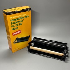 Staples Fax Ribbon Cartridge  Black  Panasonic KX-FA65 SFP-25C picture