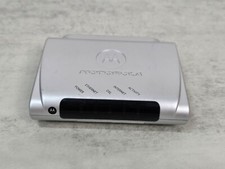 Motorola Modem 12VDC E141744 Router NO Power Cord Silver Internet UNTESTED picture