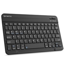 FINTIE 10-Inch Ultrathin Wireless Bluetooth Keyboard Compatible with Black picture