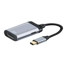 chenyang USB C HUB,USB C to HDMI/USB C Data/PD 65W Fast Charging 3 in 1 Grey picture