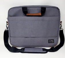 PKG 2009 Toronto Canada Laptop Messenger Bag Light Gray Canvas Digital Carry picture