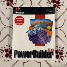 Powersoft PowerBuilder 5.0 The Basics CBT Training CD Windows English Personal picture