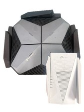 TP-Link ArcherAXE300(AXE16000)Router & AXE5400(RE815XE)Extender Bundle -Wi-Fi 6E picture