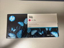 HP 746 MAGENTA INK 300ml DesignJet P2V78A - Sealed Box,  - NEW OEM picture