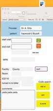 medical billing time documenter  for ios, iphone or ipad picture