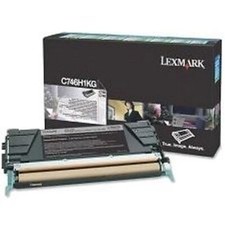 GENUINE ORIGINAL LEXMARK C746H4KG Black Toner T746 C748 Sealed Bag Open Box picture