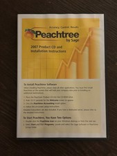 Peachtree by Sage Pro Accounting 2007 (CD ROM + Instructions, 2006) picture