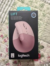Logitech Right Handed Lift Wireless Vertical Mouse - Rose picture