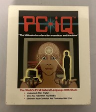 Sealed AI Solutions PC-IQ 1990 Vintage Artificial Intelligence Computer Software picture