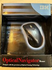 RARE IBM 19K2002 Optical Navigator Mouse, NEW Vintage PC Accessories picture