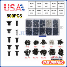 500Pcs Set Laptop Computer Screws Set For Sony Toshiba SAMSUNG HP Dell Lenovo picture