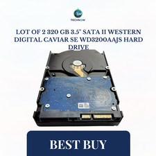 Lot of 2 320 GB 3.5